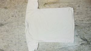 Classic White Crew Neck T-Shirt
