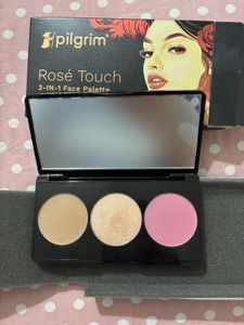 Pilgrim Rose Touch 3-in-1 Face Palette