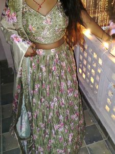 Elegant Floral Lehenga Choli Set