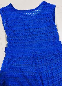 Royal Blue Ethnic Gown