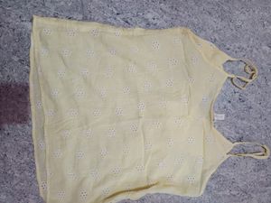 H&amp;M Yellow Cute Dress