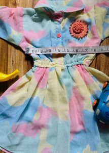 Multicolor Baby Frock