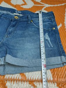 Stylish Blue Denim Shorts