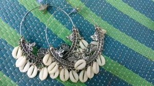 Bohemian Large Hoop Earrings