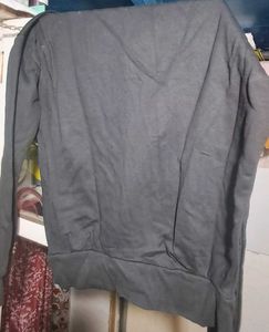 Glamour Sweatshirt with Rhinestone Detail