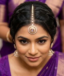 Exquisite Pearl & Stone Maang Tikka