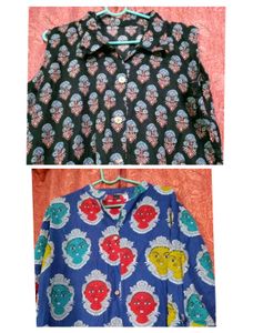 combo 2 pure cotton kurta side pocket
