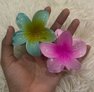 Cute Flower Hair Claws (2 Pack)