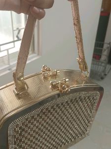 Stone Work Wedding Clutch