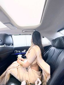 Elegant Beige Saree with Embellishments