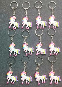 Cute Unicorn Keychain Set of 12