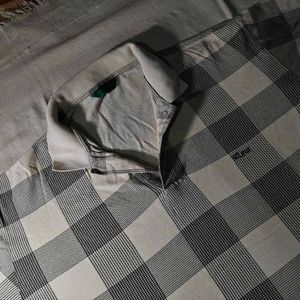 Men's Checked Polo Shirt