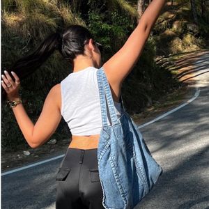 Denim Tote Bag