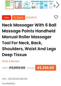 Face &amp; Body Massage Roller