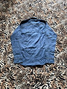Denim Button-Down Shirt