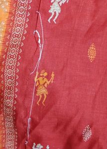 kalamkari cotton saree.