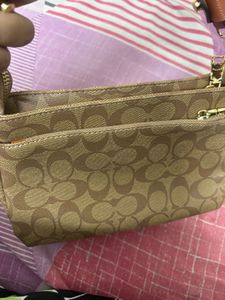Coach Monogram Crossbody Bag