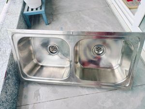 Double Stainless Steel Kitchen Sink