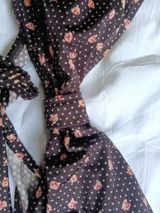 Cute Floral Print Bikini Top