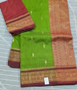 Beautiful Green Silk Saree❤️❤️❤️❤️❤️
