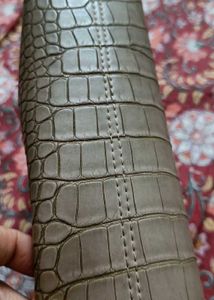 Chic Croc-Embossed Clutch