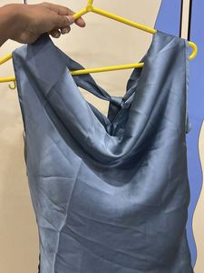 Satin Cowl Neck Cami