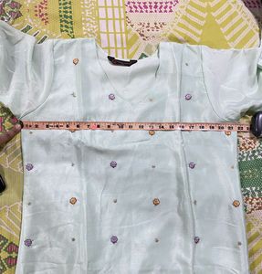 Elegant Pastel Kurta Set with Dupatta