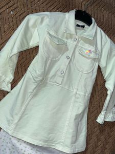 Light Green Tunic Top and Pants Set