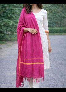 Vibrant Pink Dupatta