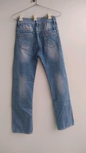 Straight fit denim jeans
