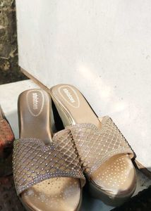 Sparkling Wedge Sandals