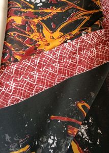 Beautiful Georgette Saree With Blouse New