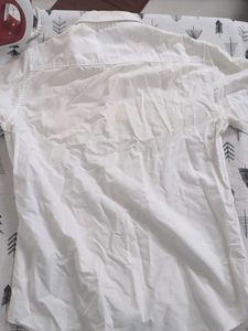 Classic White Button-Down Shirt
