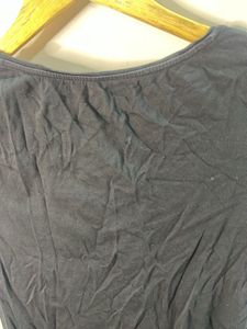 H&amp;M Mama Basic Black Maternity Top