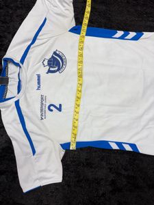 Hummel White Blue Jersey