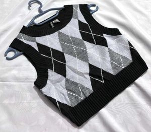 Original H&amp;M Crop Vest Sweater