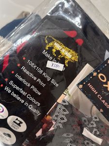 Oxford High Class King Size Bedsheet