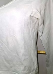 Classic White Long Sleeve Top