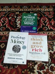 Psychology Of Money 3 Books Set