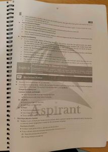 CBSE Class 10th printed revision notes of all subj