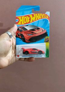 Hot Wheels Lamborghini Red Huracan