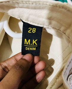 Beige Cargo Pants