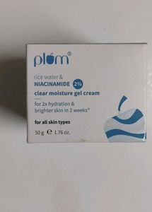 Plum Rice Water & Niacinamide Gel Cream