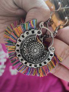 Tassel Fashion Earrings For Navratri