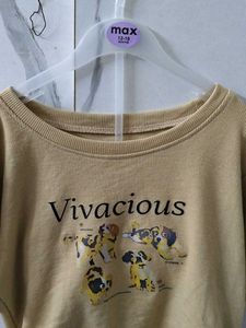 Cute Dog Print Tee