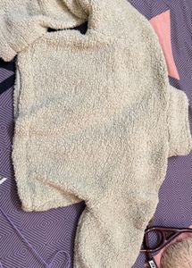 Cozy Sherpa cropped Jacket