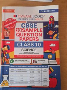 Oswaal CBSE Class 10 Science Sample Papers