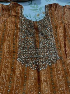 Ethnic Kurta with Embellishments