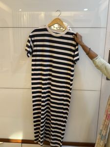 Striped T-Shirt Dress