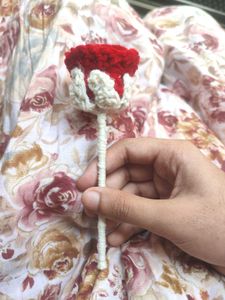 Handmade Crochet Rose 🌹